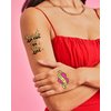 xo, Fetti Bride or Die Bachelorette Temporary Tattoos - 48 Foil Styles | Til Death Do Us Party Bach Decoration, Bridesmaid Favor, Bride to Be Gift + Bridal Shower Supplies