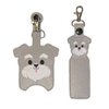 Schnauzer Hand Sanitizer Holder And/Or Lip Balm Holder