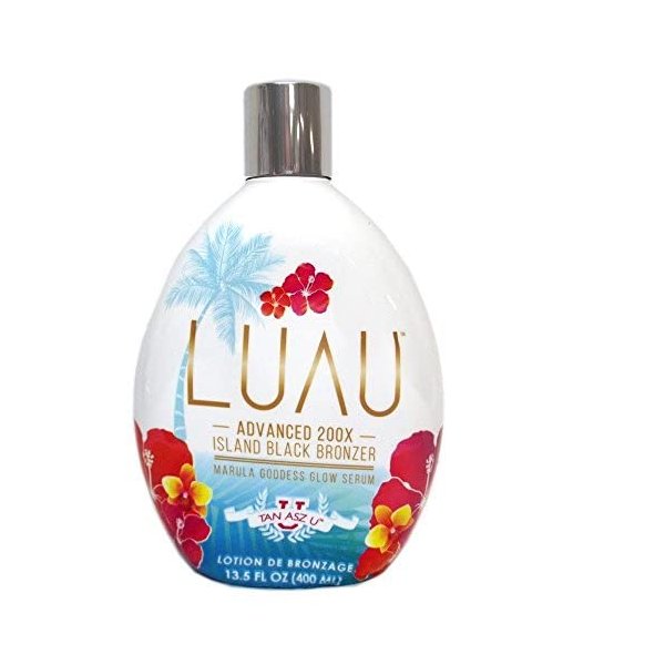 Tan Asz U Luau Advanced 200X Island Black Bronzer Tanning Lotion