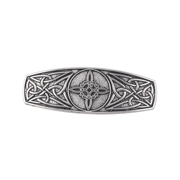 KKJOY Metal Celtic Knot Barrettes Vintage Witches Knot Hair Clips Hand Crafted Spring Clip Hair Pin Headpieces Wedding Bridal Hair Accessories for Women Girls