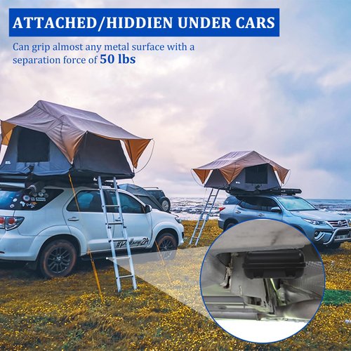 Magnetic Key Holder Under Car, Hide A Key Outside/Outdoor, Hidden Key Holder, Waterproof Key Hider/Box (1 Pack)