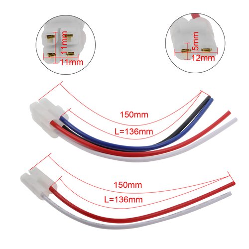 FLYPIG CDI Cable Wire Harness Plug for GY6 4 Stroke 4-Stroke 50CC 150CC Scooter Moped ATV GO Kart TAOTAO JONWAY SUNL