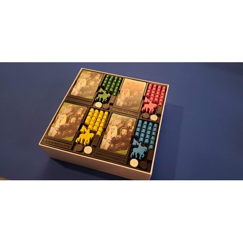 Insert for Viscounts of The West Kingdom Board Game with Individual Player Trays