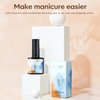 modelones Blooming Gel Nail Polish, 15ml Clear Marble Nail Design Kit, Nail Art Accessories for Spreading Effects, Floral Print, Watercolor Design