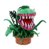 Audrey 2 Piranha Plant Building Toys Compatible with Lego Sets, Little Shop of Horrors Flowers Cannibal with Openable Mouth Building Blocks, Gift for TV Fans Birthday Halloween Christmas Kids Ages 8+