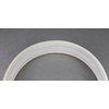 Beige cream velvet headband soft velour hair band accessory 1 inch wide plain classic basic style