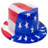 Podzly 12 American Flag Hat Party Supplies - Patriotic 4th of July Hats for Independence Day - Red White and Blue USA Party Accessories For Kids and Adults