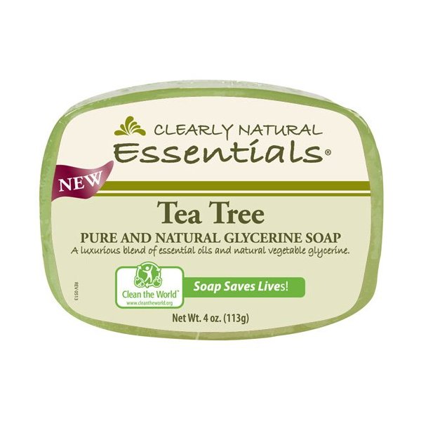 Clearly Natural Glycerin Bar Soap - Tea Tree - 4 oz by Clearly Natural