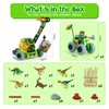 HOMETTER Building Toys, Dinosaur Toy STEM Learning Kit, Construction Blocks for Preschool Kids, Boys Educational Toys Creative Set, Christmas Ideas Gift for Age 5 6 7 8 9 10+ Years Old