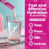 Hydra Powder Key Nutrients Electrolyte Powder Packets - Sports Hydration Drink with Vitamins & Electrolytes - Low Sugar Electrolyte Mix Hydrate Packets - Passionfruit (16 Packets)