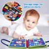 Busy Board for 1 Year Old, Montessori Toys for 1 2 3 4 Years Old Toddlers Baby Sensory Toys Busy Book Preschool Learning Activities Airplane Car Travel Toys Birthday Gifts for Boys Girls 12 Months