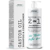 Castor Oil 2 in 1 Shampoo and Conditioner Men & Women Castor Oil Shampoo and Conditioner for Hair Growth Products Shampoo and Conditioner 2 in 1 Castor Oil for Hair Growth Shampoo and Conditioner Set