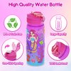 Mocoosy Decorate Your Own Water Bottle Crafts Kit for Girls 8-12, Unicorn & Mermaid Painting Crafts, Fun Arts and Crafts Supplies Girly Toys Birthday Gift Christmas Stocking Stuffers for Kids Ages 4-6