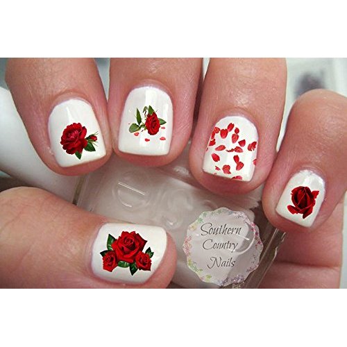 Roses Nail Art Decals