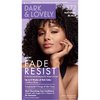 Dark & Lovely Hair Color Fade Resist 372 [Natural Black] (Pack of 4)