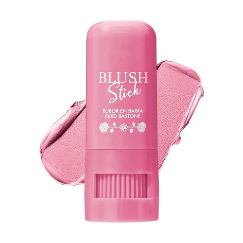 IONSGAKO Cream Blush Stick Multi-Use Makeup Blush Stick for Lip and Cheeks Tint Solid Moisturizer Waterproof Cream Blush Natural Face Blush Makeup for All Skin Tones-02 Nude Pink