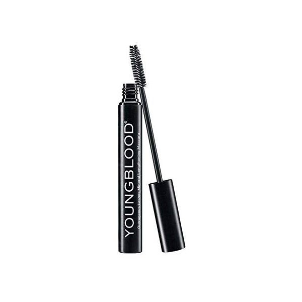 Youngblood Mineral Cosmetics Outrageous Lashes Mineral Lengthening Mascara, Blackout, Cruelty Free, Paraben Free, Gluten-free