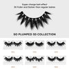 i-ENVY So Plumped False Eyelashes Super Charged Effect 3D False Lashes 1 PACK (Style 2)