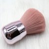Dual Use Pink Soft Cosmetic Powder Makeup Face Foundation Brush Nail Dust Cleaning Brush for Acrylic Dipping Powder UV Gel Remover Cleaner Brushes Pack of 1, HJ-NB107