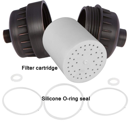 Aquatrend Shower Filter, 15 Stage Shower Head Filter for Hard Water, High Output Vitamin C Water Softener for Removing Chlorine and Fluoride, Improves the Condition of Your Skin, Hair and Nails