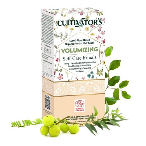 CULTIVATOR'S Hair Mask for Dry & Damaged Hair, Deep Conditioning, Volumizing, Hair Loss and Breakage, Hair Re-growth & Hairfall Control, 3.5 Ounce, Chemical free, Organic, Natural, Unisex