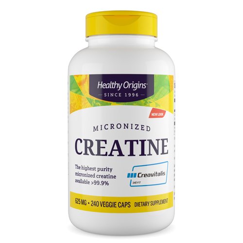 Healthy Origins Micronized Creatine 625 mg (Creavitalis), Creatine Supplement for Muscle Support,...