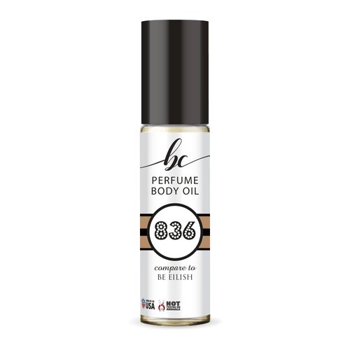 BIOCURA BC Perfume 836 Inspired by Be Eilish For Women Fragrance Body Oil Roll-On 0.3 Fl Oz/10ml