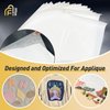 Stitch Witchery 20 Sheets, 8" x 12" Fusible Webbing for Fabric Applique, Medium Weight Fusible Interfacing, Stitch Witchery Fusible Bonding Web for Fabric for DIY Crafts