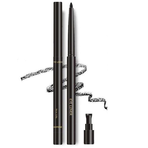 BANGFENG Gel Cream Eyeliner for Mature Women – Built-in Sharpener –Waterproof, Long-Stay, Sweat and Smudge Resistant Precision Eyeliner for Older Women – Safe For Sensitive Eyes (Black)