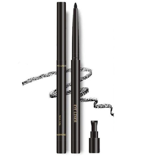 BANGFENG Gel Cream Eyeliner for Mature Women – Built-in Sharpener –Waterproof, Long-Stay, Sweat and Smudge Resistant Precision Eyeliner for Older Women – Safe For Sensitive Eyes (Black)