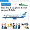 ENHANA Building Blocks City Airplane Station Toy for 6-12 Years Old Boys,City Airport Building Kits Kids Toys STEM Learning Building Bricks Helicoper Birthday Gift for 6-12 Children (463 Pieces)