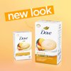 Dove Beauty Bar Soap Glowing Mango & Almond Butters, 6 Bars for Radiant Skin, Illuminates Skin 3.75 oz