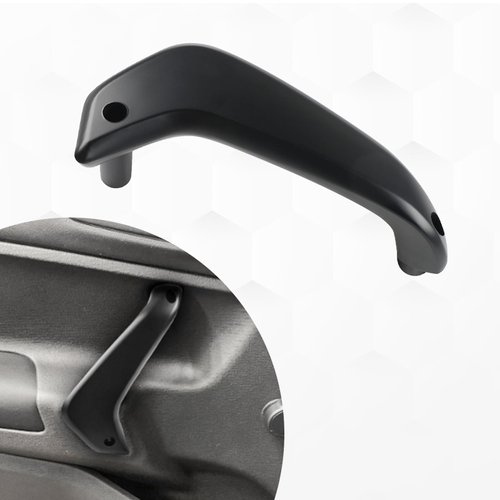 JDMON Front Left Driver Interior Door Pull Handle Replacement for Ford Fiesta 2011-2020 Inner Door Panel Handle Inside Handle Replacement for D2BB-A23943-CA35B8 G2BZ-5823943-JA Black