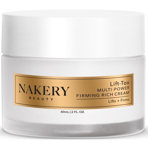 Nakery Lift-Tox Anti Wrinkle Face Cream & Neck Creams for Tightening and Firming - Rich Skin Tightening Cream for Face & Neck - Firming Cream for Aging & Crepey Skin with Matrixyl 3000