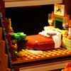 Brickshining LED Lighting Compatible with Lego A-Frame Cabin 21338, Light Kit Compatible with Lego 21338, Giving Light to Model, NOT Included The Model Set(RC Model)