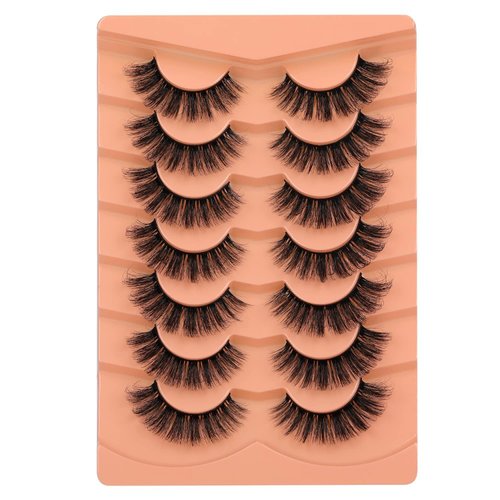 Generic Mink Lashes 18MM Fluffy, black
