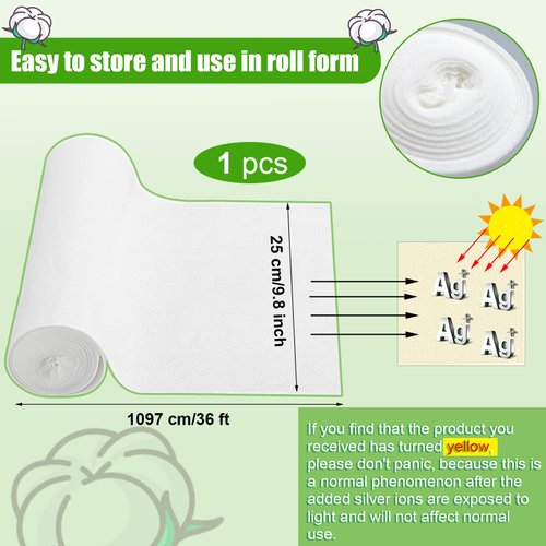 Skinfold Dry Sheet, Soft Absorbent Pads with Silver Ions, Disposable Incontinence Pads Non Chafing for Women Men Elderly Adult Skin Management (36 ft)