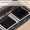 Embagol Classic Volume Lash Extensions Cashmere Lash Trays Premium Silk Lashes Soft Matte Black Professional Supplies for Lash Tech(0.05 D 8-16mm)