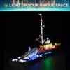 Mililier LED Light Kit for Lego 21350 Jaws Set,Compatible with Lego 21350 Building Blocks Model(Not Include Blocks Set)