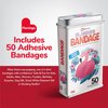 BioSwiss Bandages, Flamingo Shaped Self Adhesive Bandage, Latex Free Sterile Wound Care, 50 Count