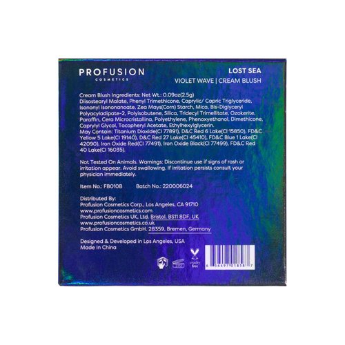 Profusion Cosmetics Sea Witch Cream Blush, Channel Your Inner Siren for Mesmerizing Look, Get Mermaid Glow and Achieve Stunning Cheek Color with Sea Witch Cream Blush (Coral Reef, 1)