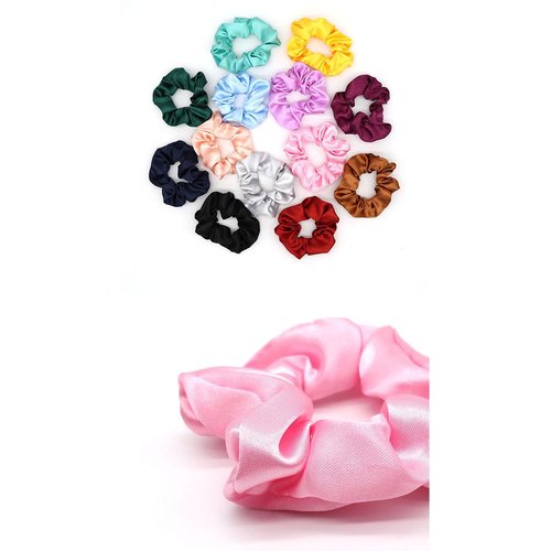 Generic Soft and Comfortable Styrofoam Elastic Hair Ties for Girls, Easy to Use Hair Clips