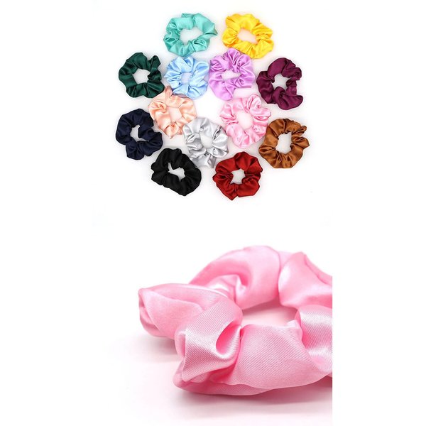 Generic Soft and Comfortable Styrofoam Elastic Hair Ties for Girls, Easy to Use Hair Clips