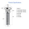 Anmxkoo Wheel Studs and Lug Nuts, M12x1.5 Wheel Stud, OEM Number 610-266 90942-02049, Tire Bolts Replacement for Toyota Chevrolet Lexus Scion Pontiac