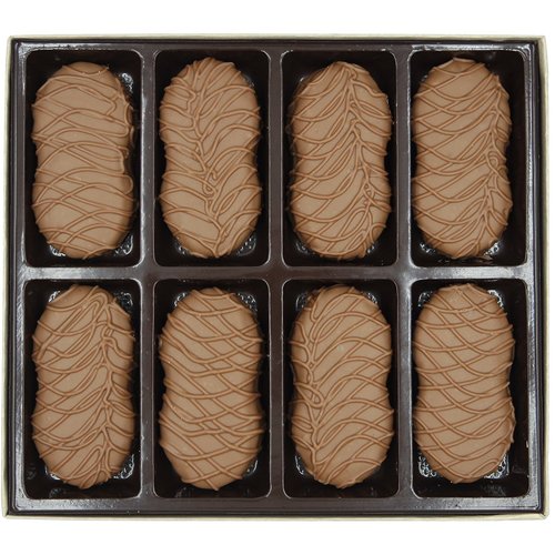Philadelphia Candies Milk Chocolate Covered Nutter Butter Cookies, 8 Ounce Gift Box