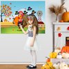 ASTARON Pin The Hat on Turkey Thanksgiving Pin The Tail Party Games Activities for Kids 36 Stickers Fall Festival Kids Birthday Family Party Games