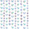 40 Feet Iridescent Party 3D Iridescent Butterfly&Heart Hanging Garlands Holographic Butterflies Love Heart Paper Garland Party Streamers for Wedding Home Decor Birthday Baby Shower Decorations