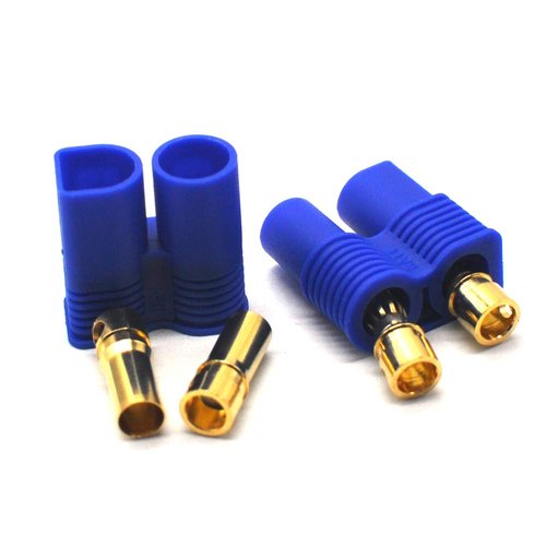 Padarsey 10 Pair EC3 Connector 3.5mm Gold Bullet Banana Plug Female Male RC ESC LIPO Battery Electric Motor Airplane Quadcopter Parts DIY