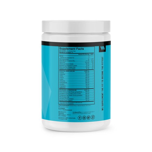 Swolverine Intra | Essential Amino Acids, Electrolytes, Coconut Water, Pomegranate, Tart Cherry, Spirulina, Vegan, Non-GMO, Gluten Free (30 Servings, Tropical Blast)