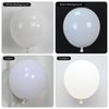 White Balloons Different Sizes, 123 Packs Matte White Balloons, Pack of 18 12 10 5 Inch White Balloons Garland Arch Kit for Birthday Wedding Baby Shower Party Decorations